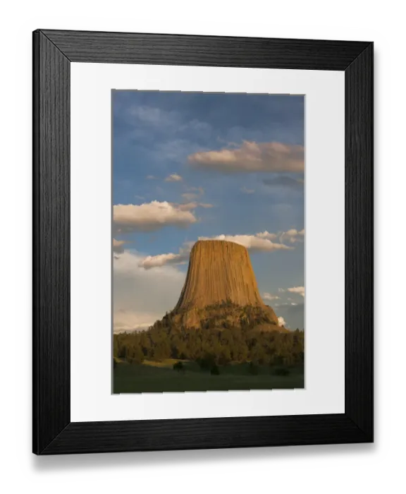 Framed Print : North America, USA, Wyoming, Devils Tower National Monument Framed Print : North America, USA, Wyoming, Devils Tower National Monument