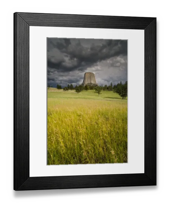 Framed Print : North America, USA, Wyoming, Devils Tower National Monument Framed Print : North America, USA, Wyoming, Devils Tower National Monument