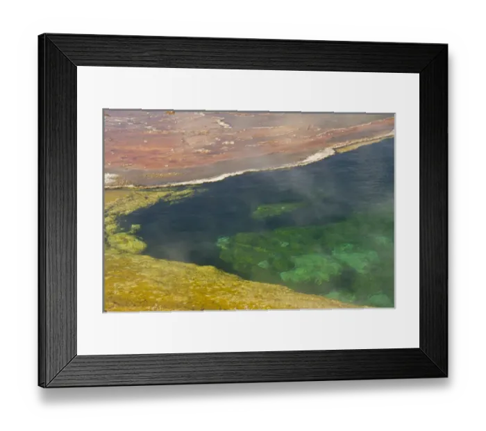 Framed Print : Abyss Pool, West Thumb Geyser Basin, Yellowstone National Park, Wyoming, USA Framed Print : Abyss Pool, West Thumb Geyser Basin, Yellowstone National Park, Wyoming, USA