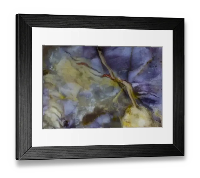 Framed Print : Purple Jasper Framed Print : Purple Jasper