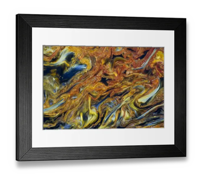 Framed Print : Pietersite from Namibia Framed Print : Pietersite from Namibia