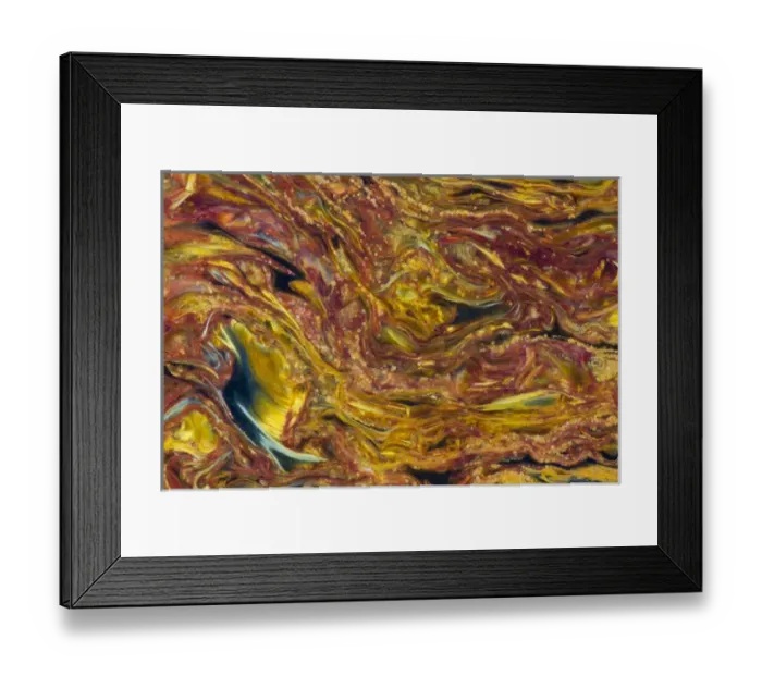Framed Print : Pietersite from Namibia Framed Print : Pietersite from Namibia