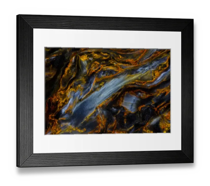 Framed Print : Pietersite from Namibia