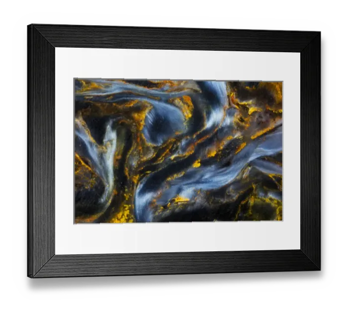 Framed Print : Pietersite from Namibia Framed Print : Pietersite from Namibia