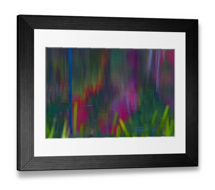 Framed Print : As the wind blew the reflections of leaves on the pond, this abstract pattern resulted Framed Print : As the wind blew the reflections of leaves on the pond, this abstract pattern resulted