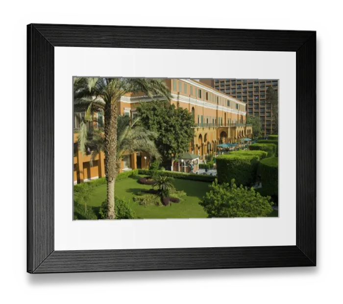Framed Print : Exteriors, Marriott Hotel, Cairo, Egypt, North Africa, Africa