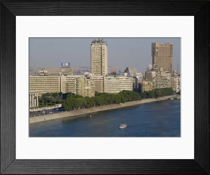 Framed Print : Corniche El Nil, Nile River, Cairo, Egypt, North Africa, Africa Framed Print : Corniche El Nil, Nile River, Cairo, Egypt, North Africa, Africa