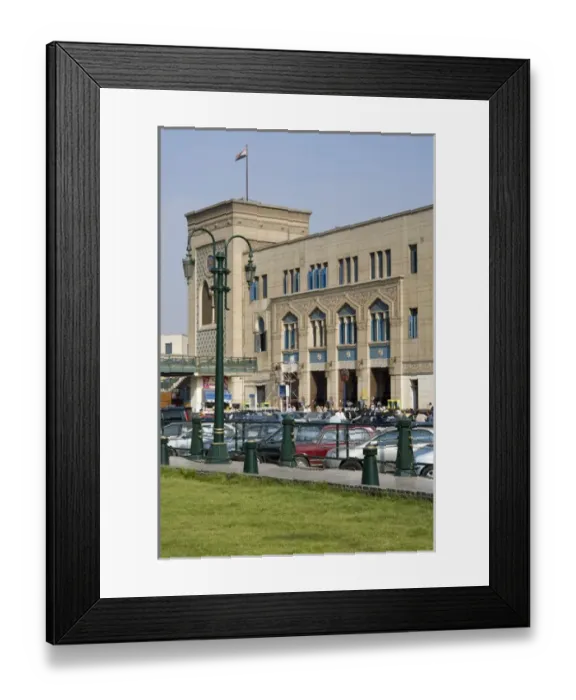 Framed Print : Railway Station of Mahattat Ramses, Cairo, Egypt, North Africa, Africa Framed Print : Railway Station of Mahattat Ramses, Cairo, Egypt, North Africa, Africa