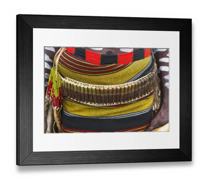 Framed Print : Africa, Ethiopia, Southern Omo, Karo Tribe Framed Print : Africa, Ethiopia, Southern Omo, Karo Tribe