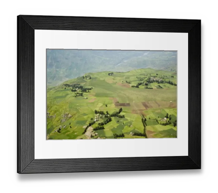 Framed Print : Africa, Ethiopia, Ethiopian Highlands, Eastern Amhara, near Lalibela Framed Print : Africa, Ethiopia, Ethiopian Highlands, Eastern Amhara, near Lalibela