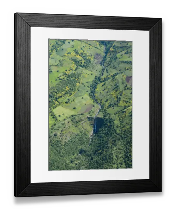 Framed Print : Africa, Ethiopia, Ethiopian Highlands, Western Amhara. Aerial view of countryside between Lalibela Framed Print : Africa, Ethiopia, Ethiopian Highlands, Western Amhara. Aerial view of countryside between Lalibela