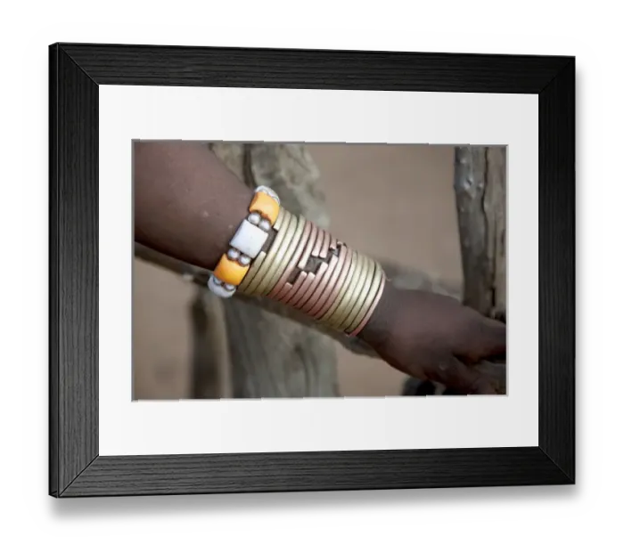 Framed Print : Africa, Ethiopia, Omo River Valley, South Omo, Hamer tribe
