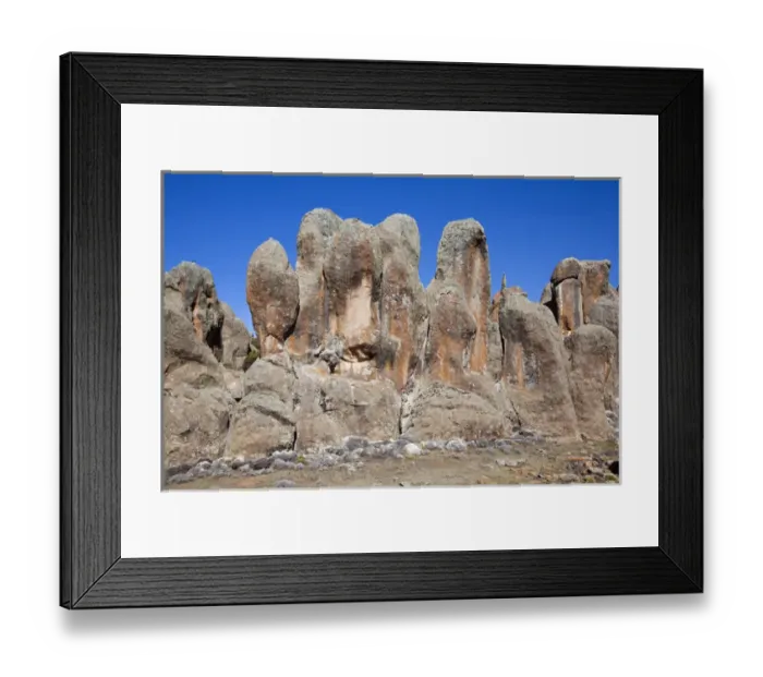 Framed Print : The Rafu Lava Flow with its bizarre rock formations, Sanetti Plateau Framed Print : The Rafu Lava Flow with its bizarre rock formations, Sanetti Plateau