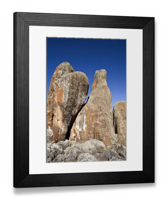 Framed Print : The Rafu Lava Flow with its bizarre rock formations, Sanetti Plateau Framed Print : The Rafu Lava Flow with its bizarre rock formations, Sanetti Plateau