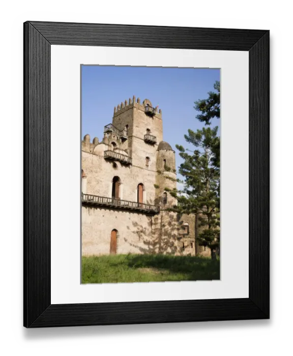 Framed Print : Fasil Ghebbi, a fortress-like royal enclosure, Gonder, Ethiopia Framed Print : Fasil Ghebbi, a fortress-like royal enclosure, Gonder, Ethiopia