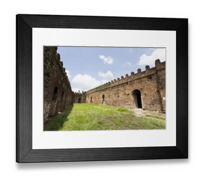 Framed Print : Fasil Ghebbi, a fortress-like royal enclosure, Gonder, Ethiopia Framed Print : Fasil Ghebbi, a fortress-like royal enclosure, Gonder, Ethiopia