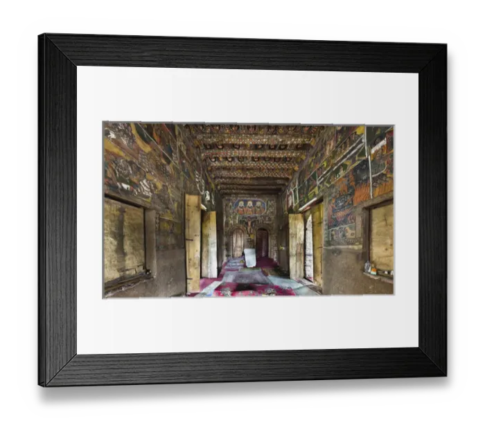 Framed Print : Debre Berhan Selassie church in Gonder, Ethiopia Framed Print : Debre Berhan Selassie church in Gonder, Ethiopia
