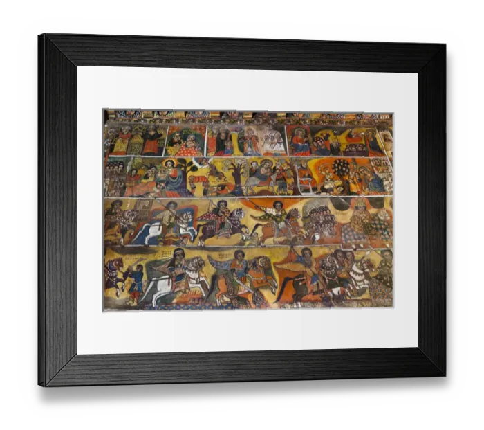 Framed Print : Debre Berhan Selassie church in Gonder, Ethiopia Framed Print : Debre Berhan Selassie church in Gonder, Ethiopia