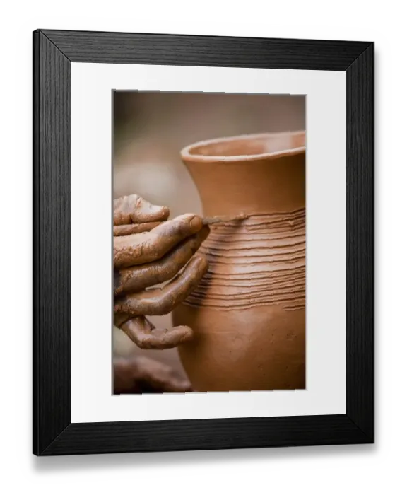 Framed Print : Dorze in the Guge Mountains, Ethiopia