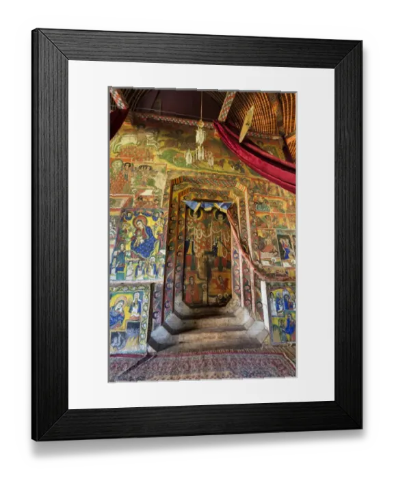 Framed Print : Ura Kidane Meret monastery, Lake Tana, Ethiopia