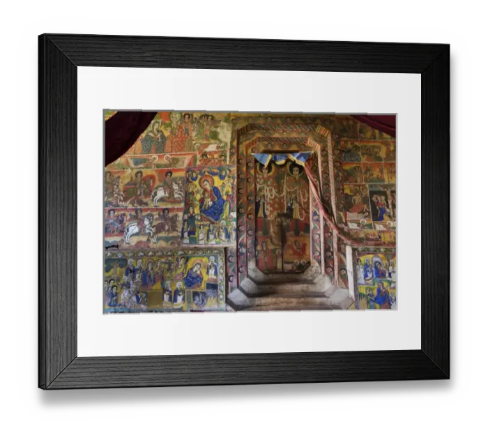 Framed Print : Ura Kidane Meret monastery, Lake Tana, Ethiopia