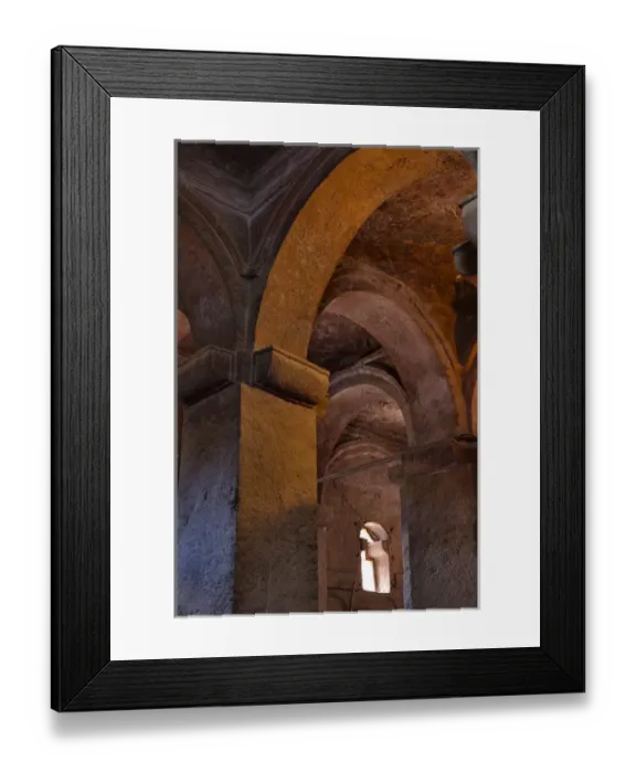 Framed Print : The rock-hewn churches of Lalibela, Ethiopia Framed Print : The rock-hewn churches of Lalibela, Ethiopia
