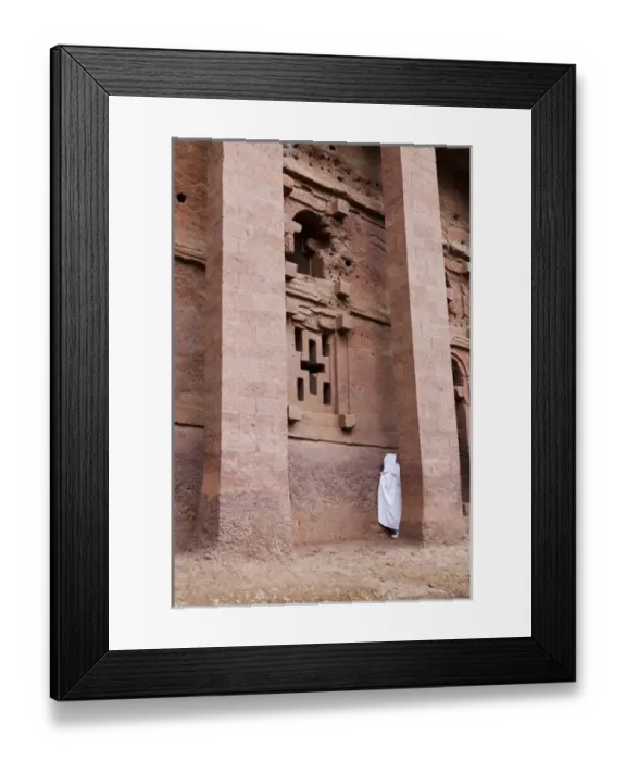 Framed Print : The rock-hewn churches of Lalibela, Ethiopia Framed Print : The rock-hewn churches of Lalibela, Ethiopia