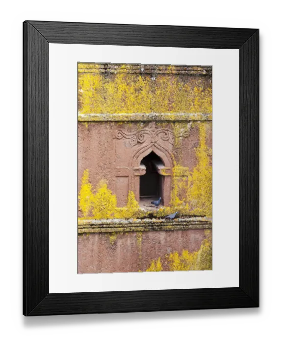 Framed Print : The rock-hewn churches of Lalibela, Ethiopia Framed Print : The rock-hewn churches of Lalibela, Ethiopia