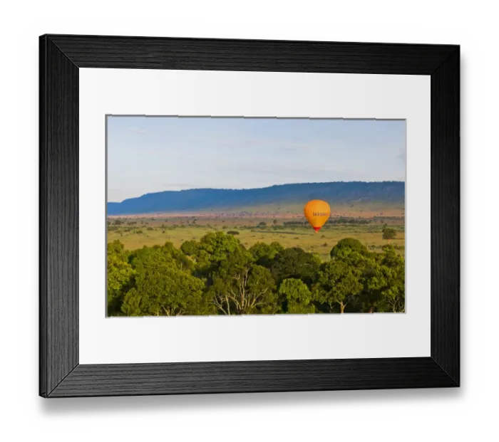 Framed Print : Kenya Masai Mara Africa hot air ballooning over the Masai Mara National Park Framed Print : Kenya Masai Mara Africa hot air ballooning over the Masai Mara National Park