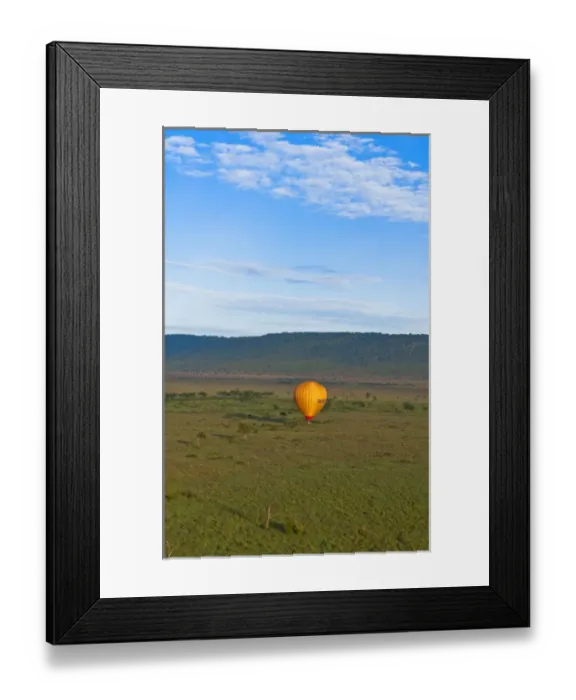 Framed Print : Kenya Masai Mara Africa hot air ballooning over the Masai Mara National Park Framed Print : Kenya Masai Mara Africa hot air ballooning over the Masai Mara National Park