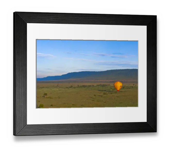 Framed Print : Kenya Masai Mara Africa hot air ballooning over the Masai Mara National Park Framed Print : Kenya Masai Mara Africa hot air ballooning over the Masai Mara National Park