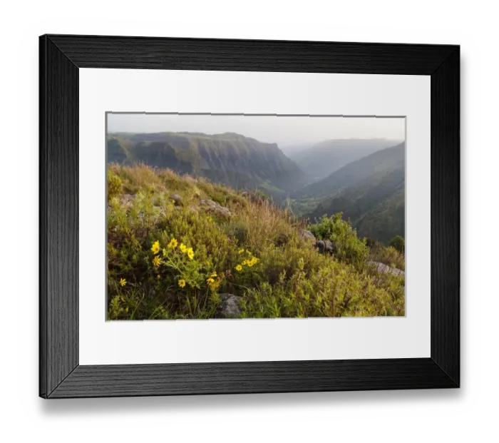 Framed Print : Landscape in the Semien Mountains National Park, Ethiopia Framed Print : Landscape in the Semien Mountains National Park, Ethiopia