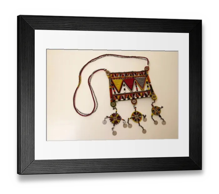 Framed Print : Africa, Kenya. Msai tribal beadwork Framed Print : Africa, Kenya. Msai tribal beadwork