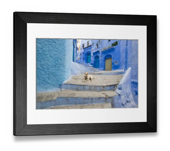 Framed Print : Africa, North Africa, Morocco, Chefchaouen or Chaouen is the chief town of the province Framed Print : Africa, North Africa, Morocco, Chefchaouen or Chaouen is the chief town of the province