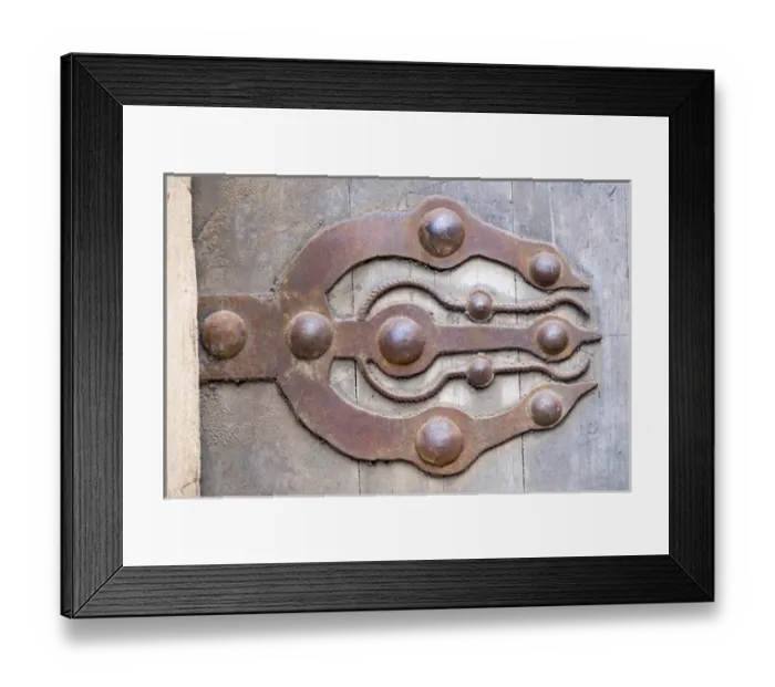 Framed Print : Africa, North Africa, Morocco, Rabat, Sale, Kasbah des Oudaias, elaborate Moroccan door Framed Print : Africa, North Africa, Morocco, Rabat, Sale, Kasbah des Oudaias, elaborate Moroccan door