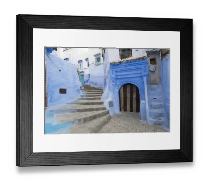 Framed Print : Africa, North Africa, Morocco, Chefchaouen or Chaouen is the chief town of the province Framed Print : Africa, North Africa, Morocco, Chefchaouen or Chaouen is the chief town of the province