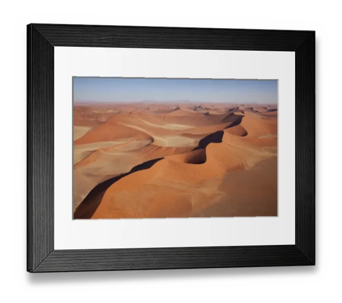 Framed Print : Africa, Namibia, Namib-Naukluft Park, Sossusvlei. Aerial view of Namib Desert sand dunes Framed Print : Africa, Namibia, Namib-Naukluft Park, Sossusvlei. Aerial view of Namib Desert sand dunes