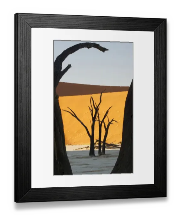 Framed Print : Africa, Namibia, Namib-Naukluft Park, Sossusvlei
