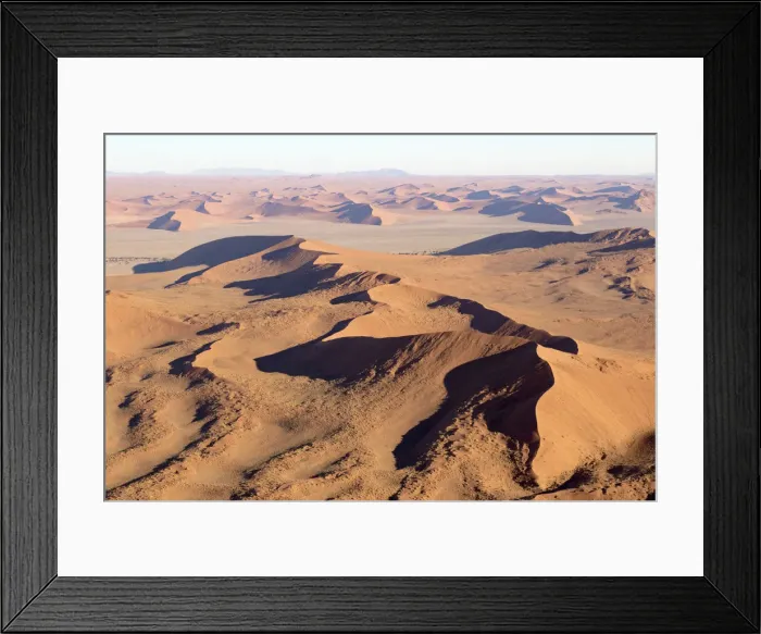 Framed Print : Africa, Namibia, Namib-Naukluft Park. Aerial of desert landscape Framed Print : Africa, Namibia, Namib-Naukluft Park. Aerial of desert landscape