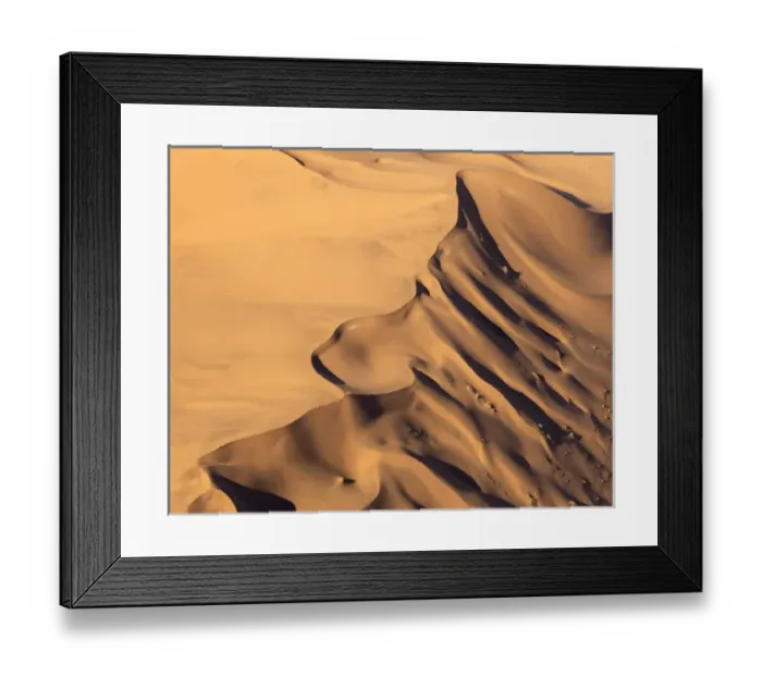 Framed Print : Africa, Namibia, Namib-Naukluft Park. Aerial of desert landscape Framed Print : Africa, Namibia, Namib-Naukluft Park. Aerial of desert landscape