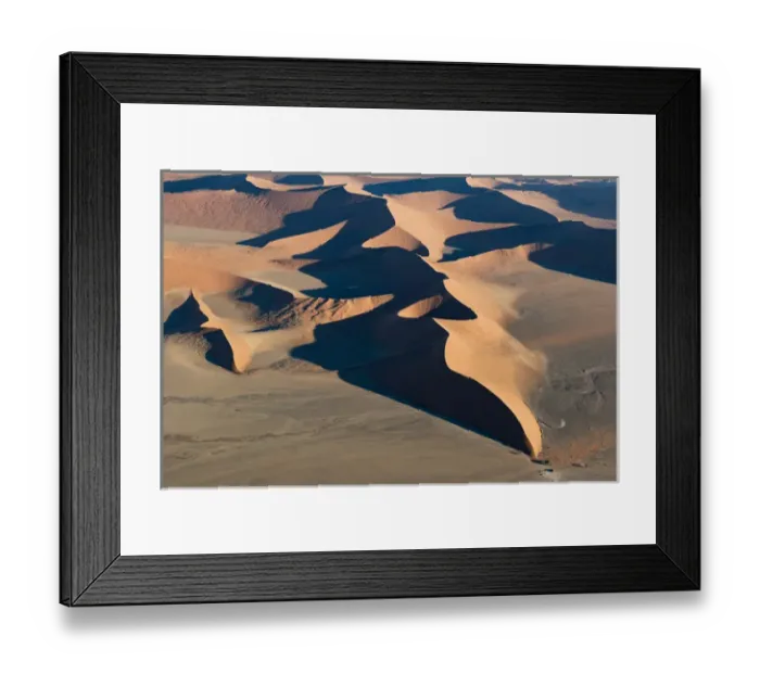 Framed Print : Africa, Namibia, Namib-Naukluft Park. Aerial of desert landscape Framed Print : Africa, Namibia, Namib-Naukluft Park. Aerial of desert landscape