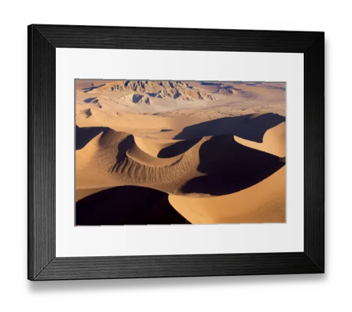 Framed Print : Africa, Namibia, Namib-Naukluft Park. Aerial of desert landscape Framed Print : Africa, Namibia, Namib-Naukluft Park. Aerial of desert landscape