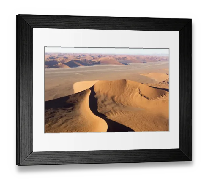 Framed Print : Africa, Namibia, Namib-Naukluft Park. Aerial of desert landscape Framed Print : Africa, Namibia, Namib-Naukluft Park. Aerial of desert landscape