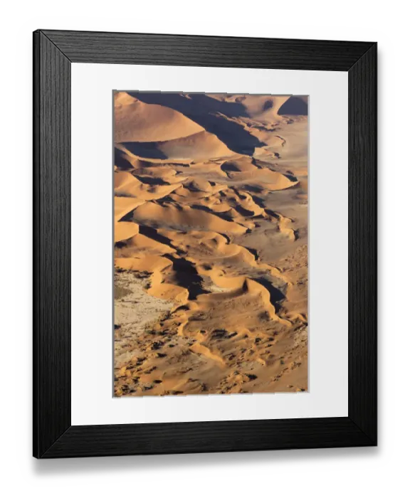 Framed Print : Africa, Namibia, Namib-Naukluft Park. Aerial of desert landscape Framed Print : Africa, Namibia, Namib-Naukluft Park. Aerial of desert landscape