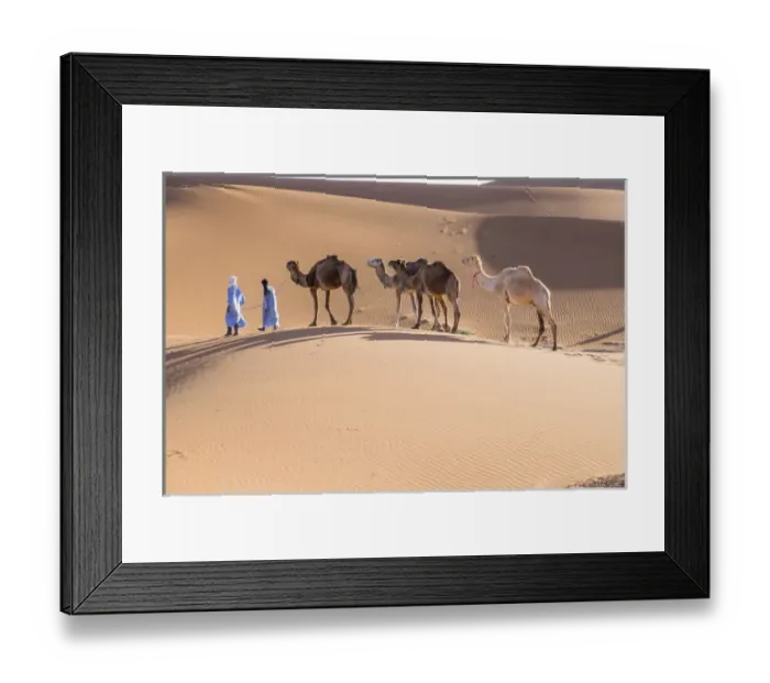 Framed Print : Morocco, Erg Chegaga (or Chigaga) is a Saharan sand dune (approximately 40 km to 15 km wide) Framed Print : Morocco, Erg Chegaga (or Chigaga) is a Saharan sand dune (approximately 40 km to 15 km wide)