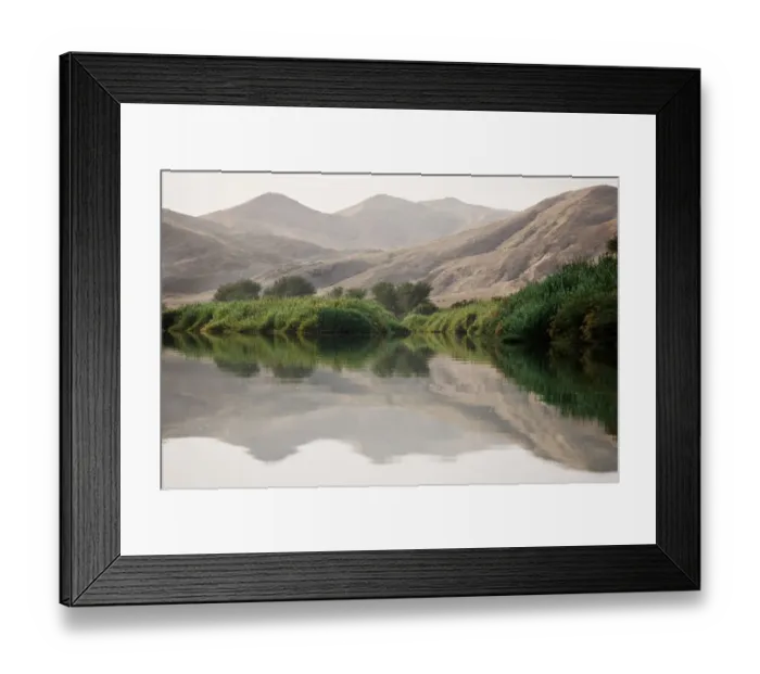 Framed Print : Africa, Namibia, Northwestern Namibia, Kaokoveld Conservation Area, Kunene River Framed Print : Africa, Namibia, Northwestern Namibia, Kaokoveld Conservation Area, Kunene River