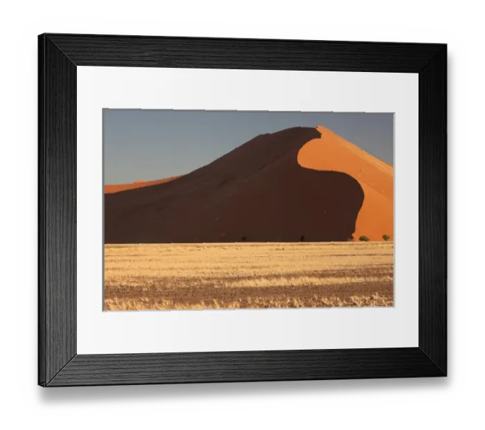 Framed Print : Africa, Namibia, Namib Desert, Namib-Naukluft National Park, Sossusvlei
