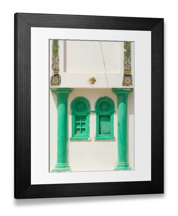 Framed Print : Windows, Tabarka, Tunisia, North Africa, Africa Framed Print : Windows, Tabarka, Tunisia, North Africa, Africa