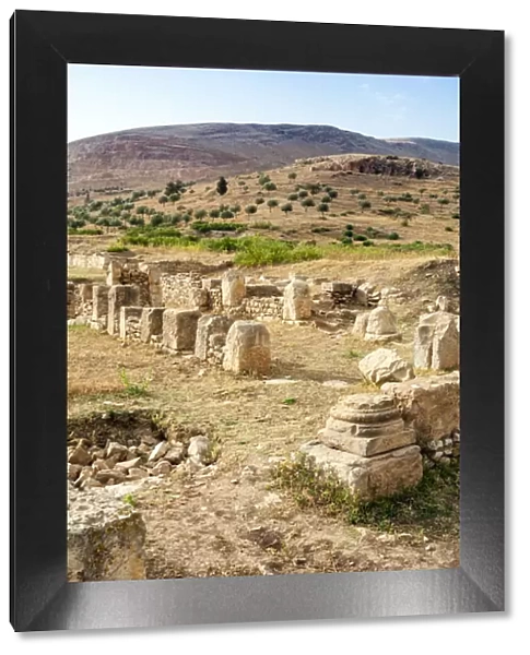 Isis temple, Roman ruins of Bulla Regia, Tunisia, North Africa