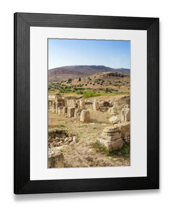 Framed Print : Isis temple, Roman ruins of Bulla Regia, Tunisia, North Africa Framed Print : Isis temple, Roman ruins of Bulla Regia, Tunisia, North Africa